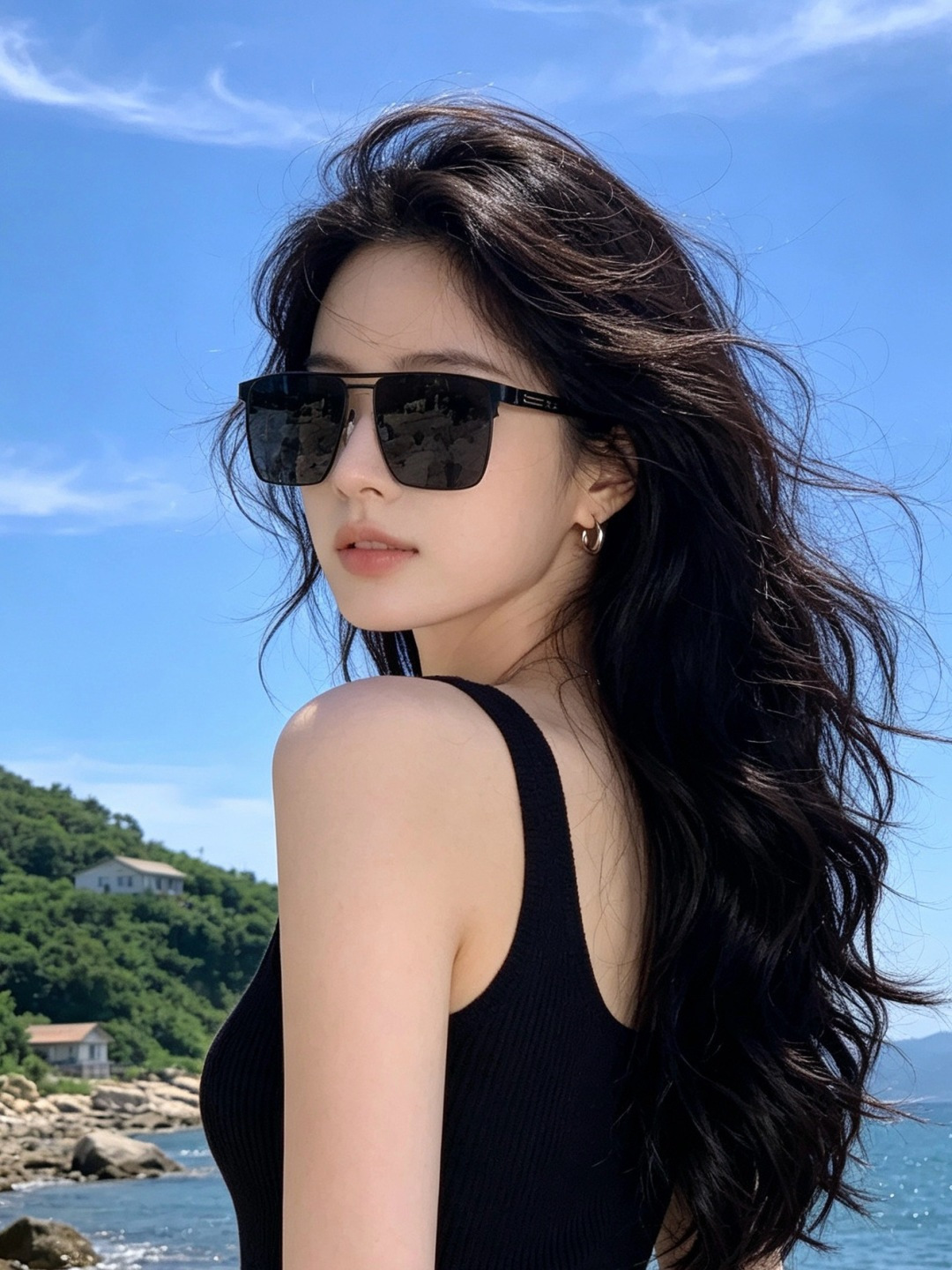 ♦️LV 新款男女情侣款太阳镜多边形墨镜iP电镀永不褪色 超轻超有弹性整幅眼镜无螺丝重要的是压不坏 高清镜片、精湛的工艺