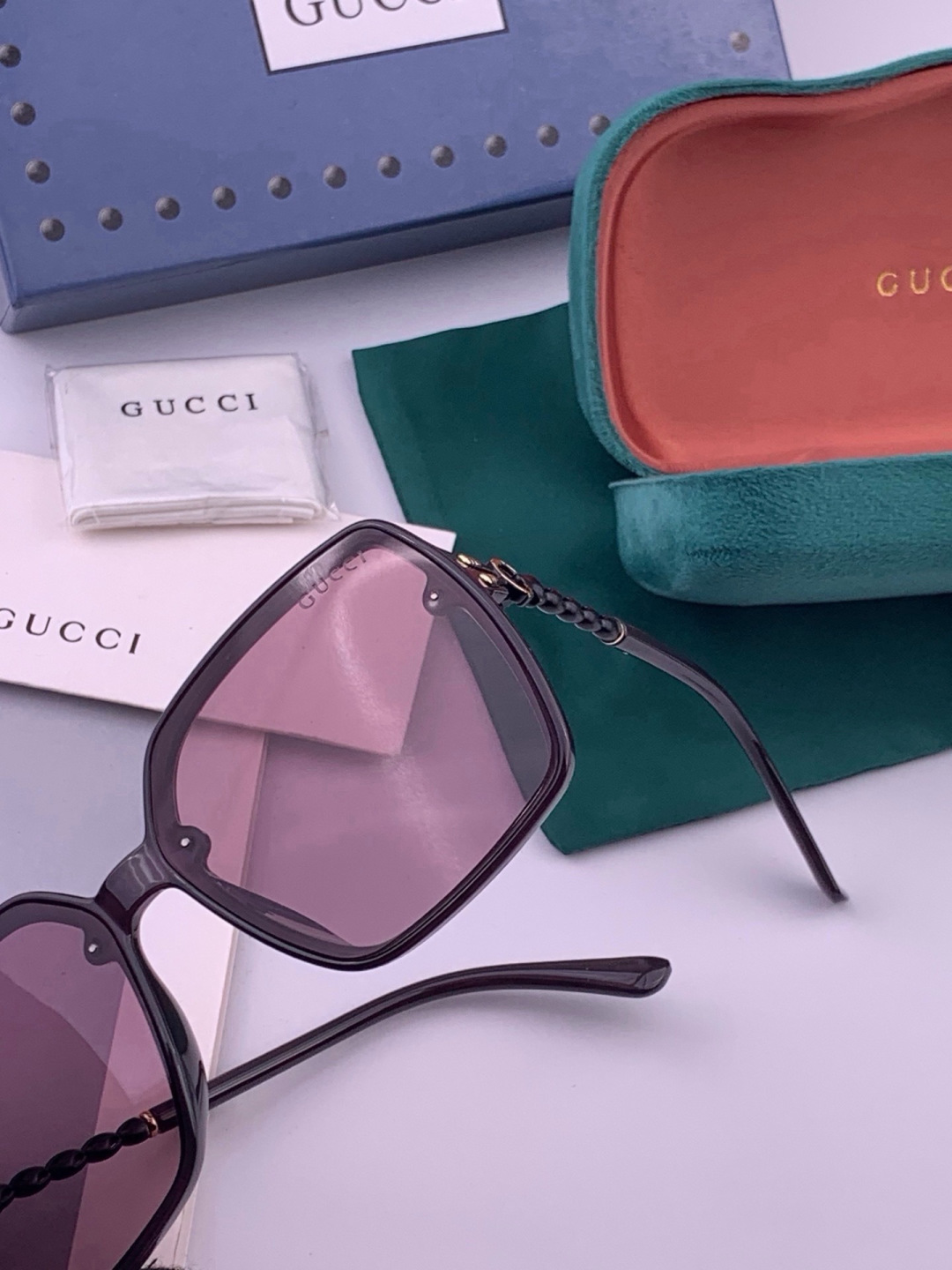 🔺GUCCI🔻古驰 GG圆框太阳镜 完美品质 🎓独特设计  适合各种脸型 亮相时装周 超时尚百搭 实物精致  情侣款 男