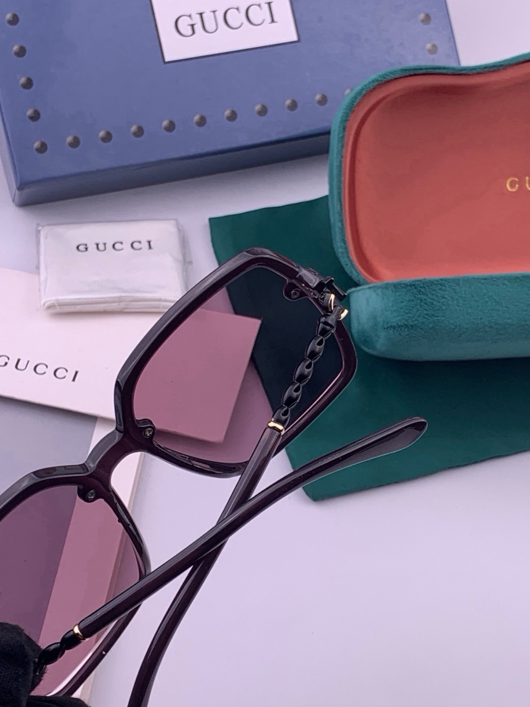 🔺GUCCI🔻古驰 GG圆框太阳镜 完美品质 🎓独特设计  适合各种脸型 亮相时装周 超时尚百搭 实物精致  情侣款 男