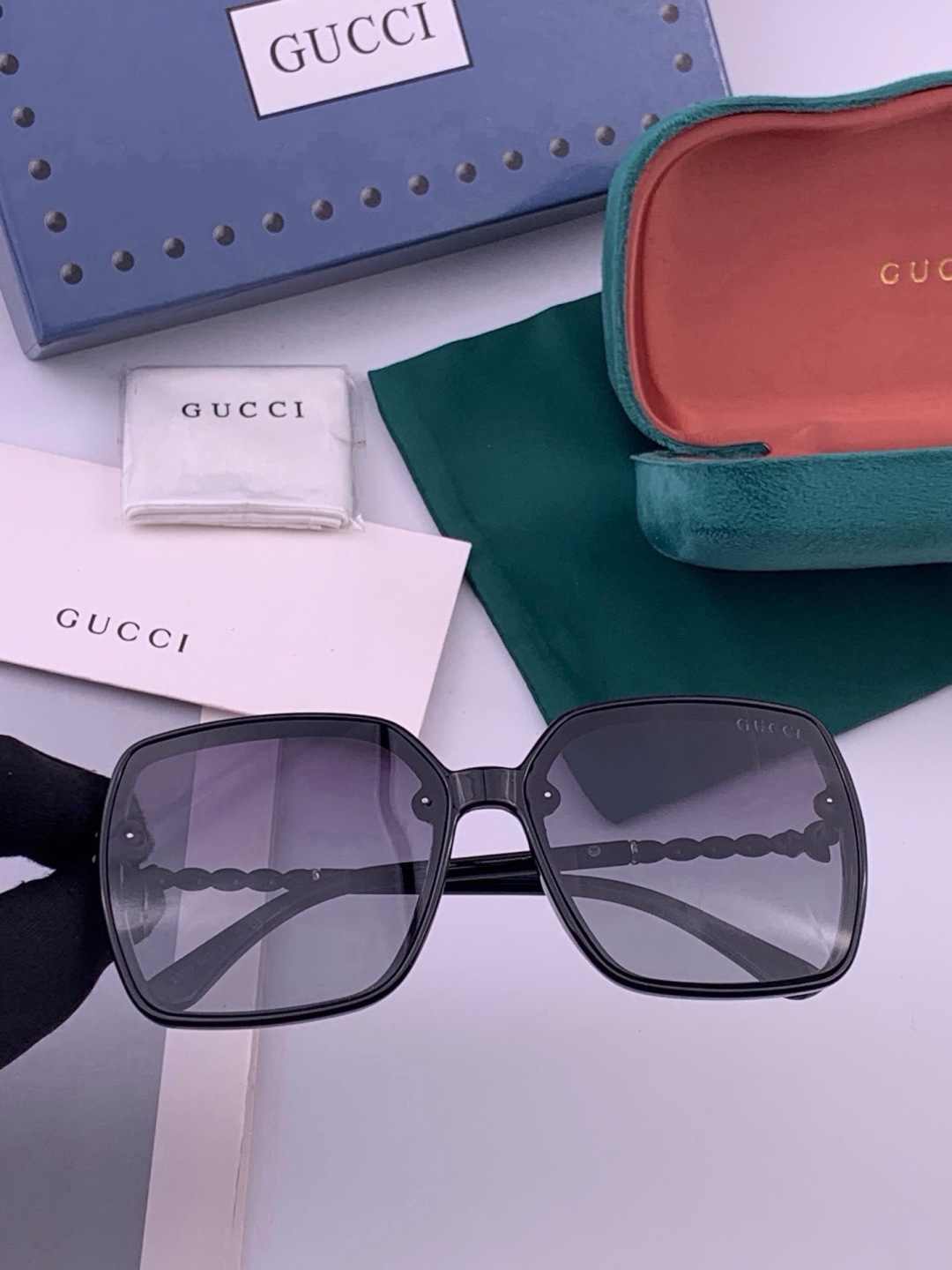 🔺GUCCI🔻古驰 GG圆框太阳镜 完美品质 🎓独特设计  适合各种脸型 亮相时装周 超时尚百搭 实物精致  情侣款 男