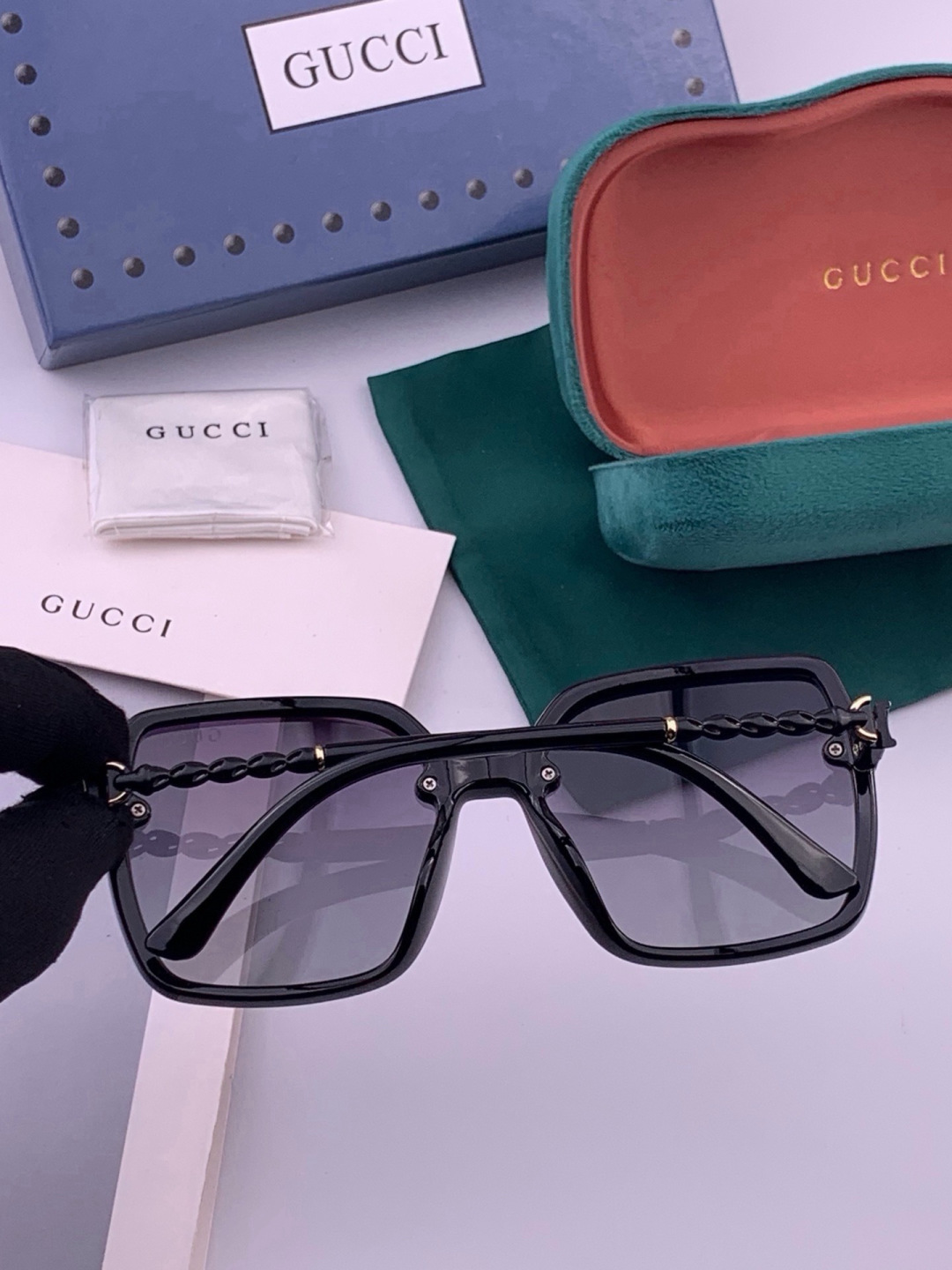 🔺GUCCI🔻古驰 GG圆框太阳镜 完美品质 🎓独特设计  适合各种脸型 亮相时装周 超时尚百搭 实物精致  情侣款 男