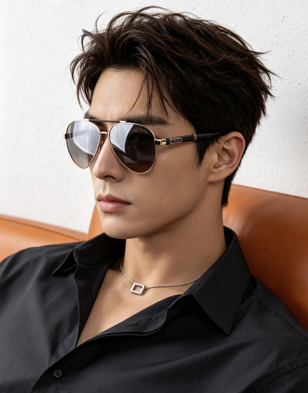 【Cartier  卡地亚】 👑男女款偏光墨镜  双色烤漆工艺  进口宝丽来偏光镜片   顶级做工彰显非凡品味 高品质 