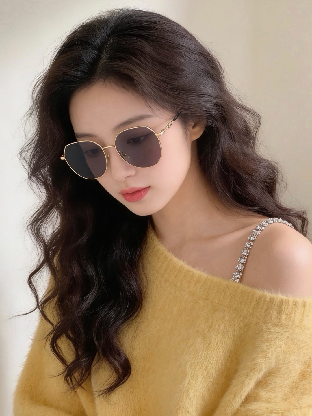 新品CHANEL 香奈儿太阳镜以独特魅力和前卫风格诠释春夏最新眼镜，质感超好佩带舒适 型号：CH1193