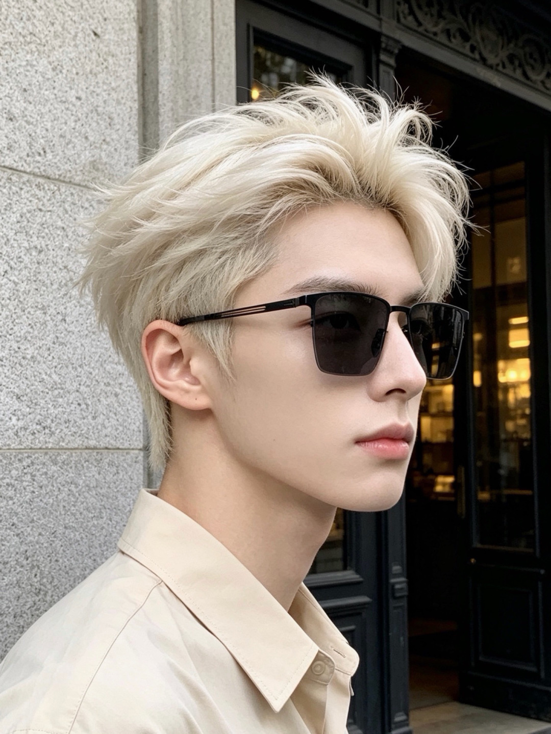 ♦️LV  新款男女情侣款太阳镜多边形墨镜iP电镀永不褪色 超轻超有弹性整幅眼镜无螺丝重要的是压不坏 高清尼龙镜片、精湛