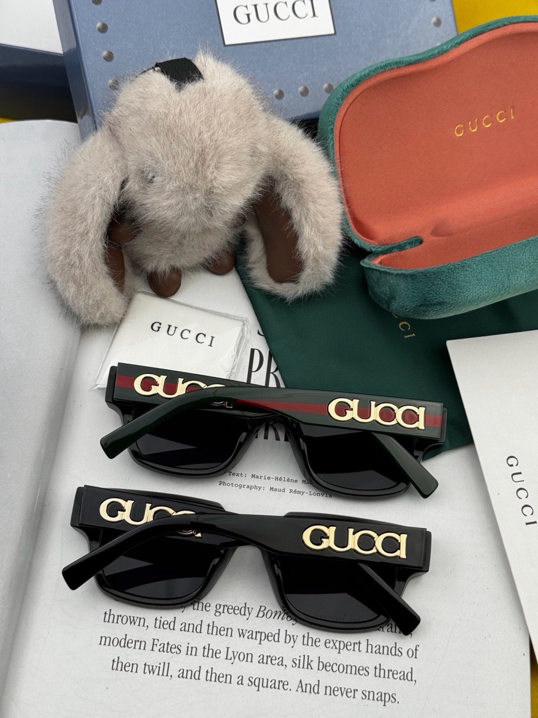 🔺 【GUCCI】开春新款 潮流爆款 时尚方框太阳镜 高品质 佩戴舒适 网红潮款墨镜 型号：G1232