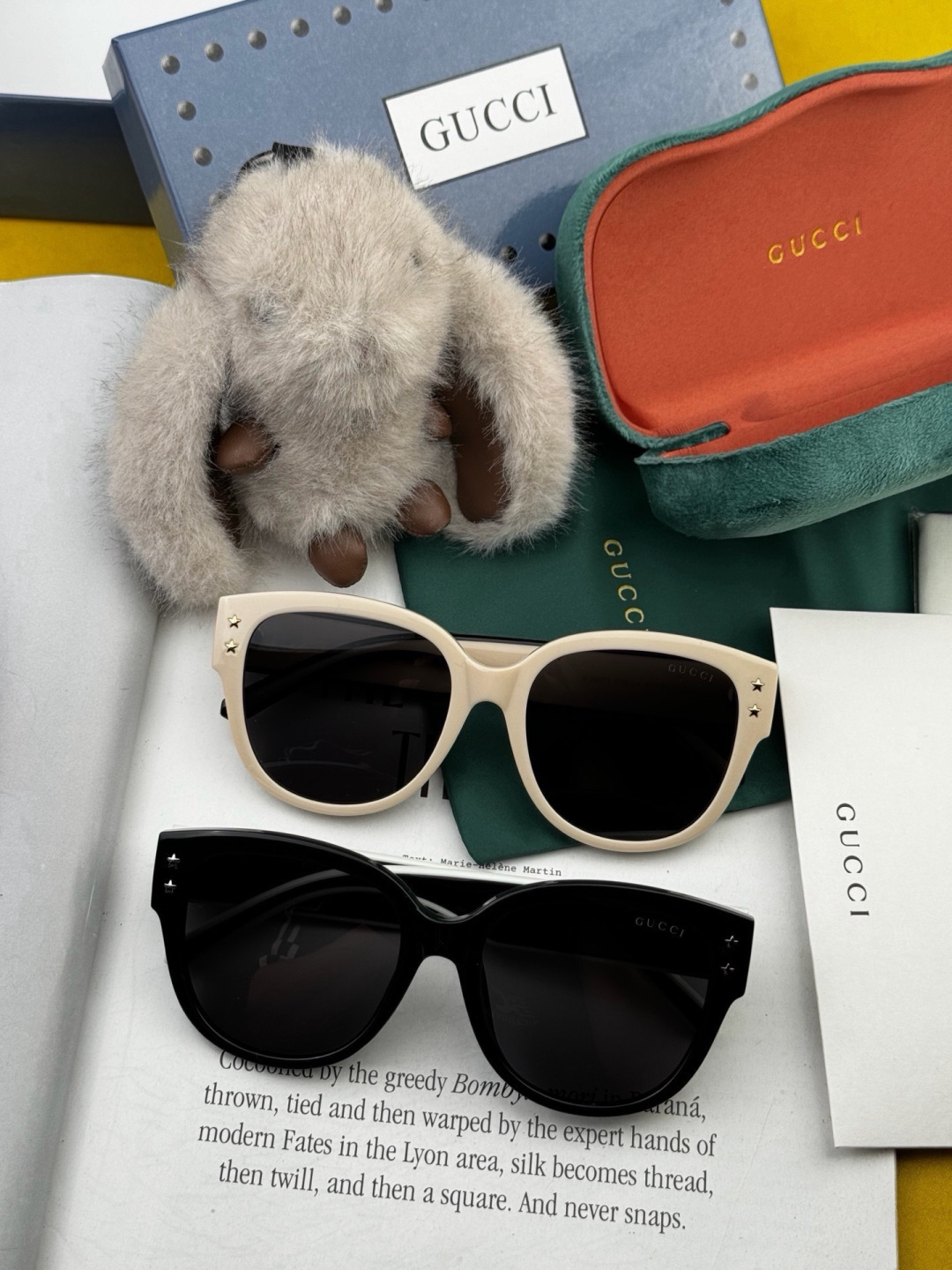 🔺 【GUCCI-偏光太阳镜】开春新款 潮流爆款 时尚圆框偏光太阳镜 高品质 佩戴舒适 网红潮款墨镜 女士高清偏光太阳镜