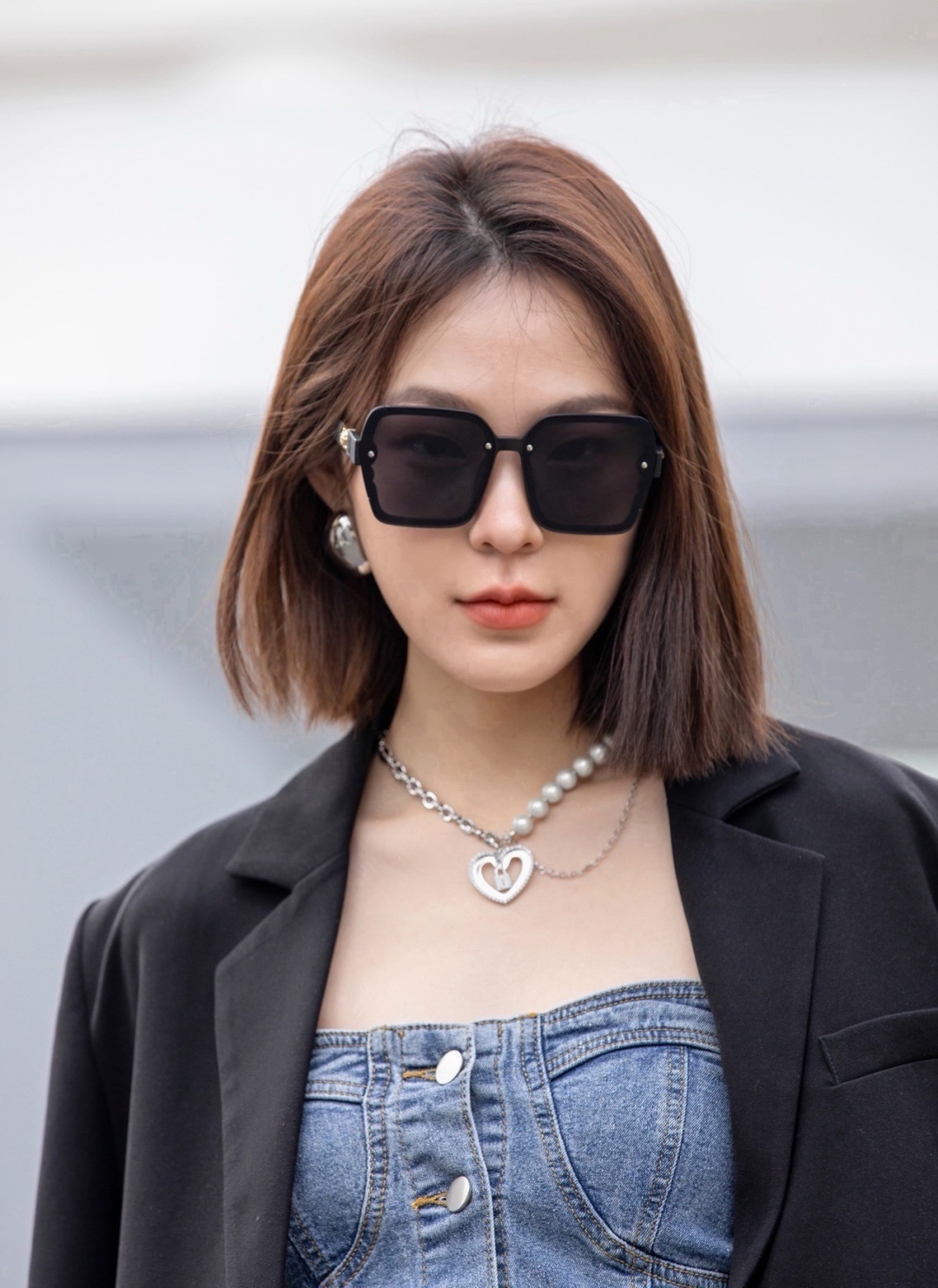 【CHANEL】香奈儿 新款潮流爆款 时尚方框太阳镜 佩戴舒适 网红潮款墨镜  女士高清加厚偏光太阳镜🕶️ 🎉高品质TR