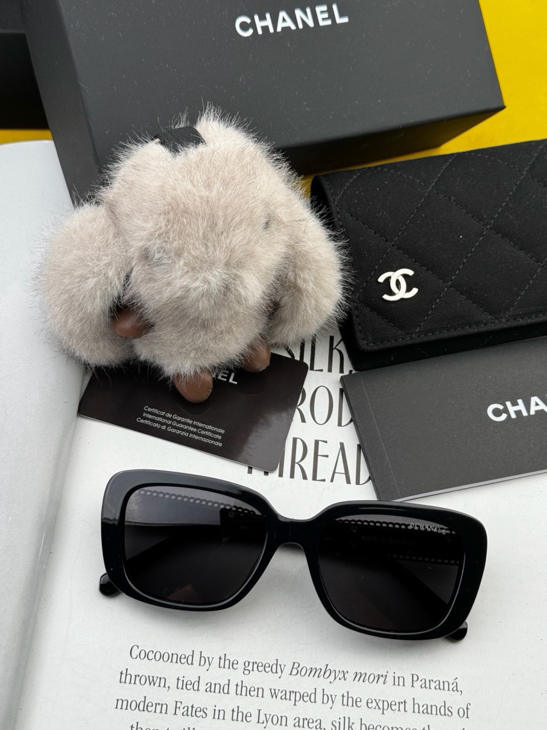 【CHANEL】香奈儿 新款潮流爆款 时尚方框太阳镜 佩戴舒适 网红潮款墨镜  女士高清加厚偏光太阳镜🕶️ 🎉高品质TR