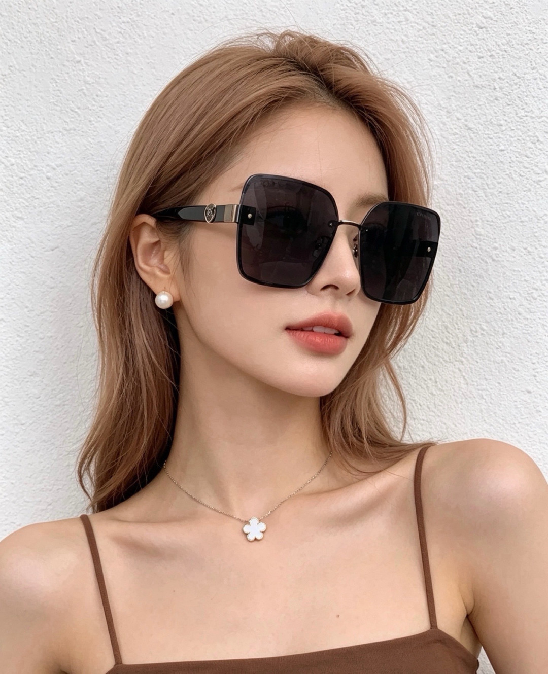 🔺 【香奈儿】开春新款 潮流爆款 时尚方框太阳镜 高品质 佩戴舒适 网红潮款墨镜 女士高清加厚偏光太阳镜🕶️ 🎉高品质T 🔺 【香奈儿】开春新款 潮流爆款 时尚方框太阳镜 高品质 佩戴舒适 网红潮款墨镜 女士高清加厚偏光太阳镜🕶️ 🎉高品质T