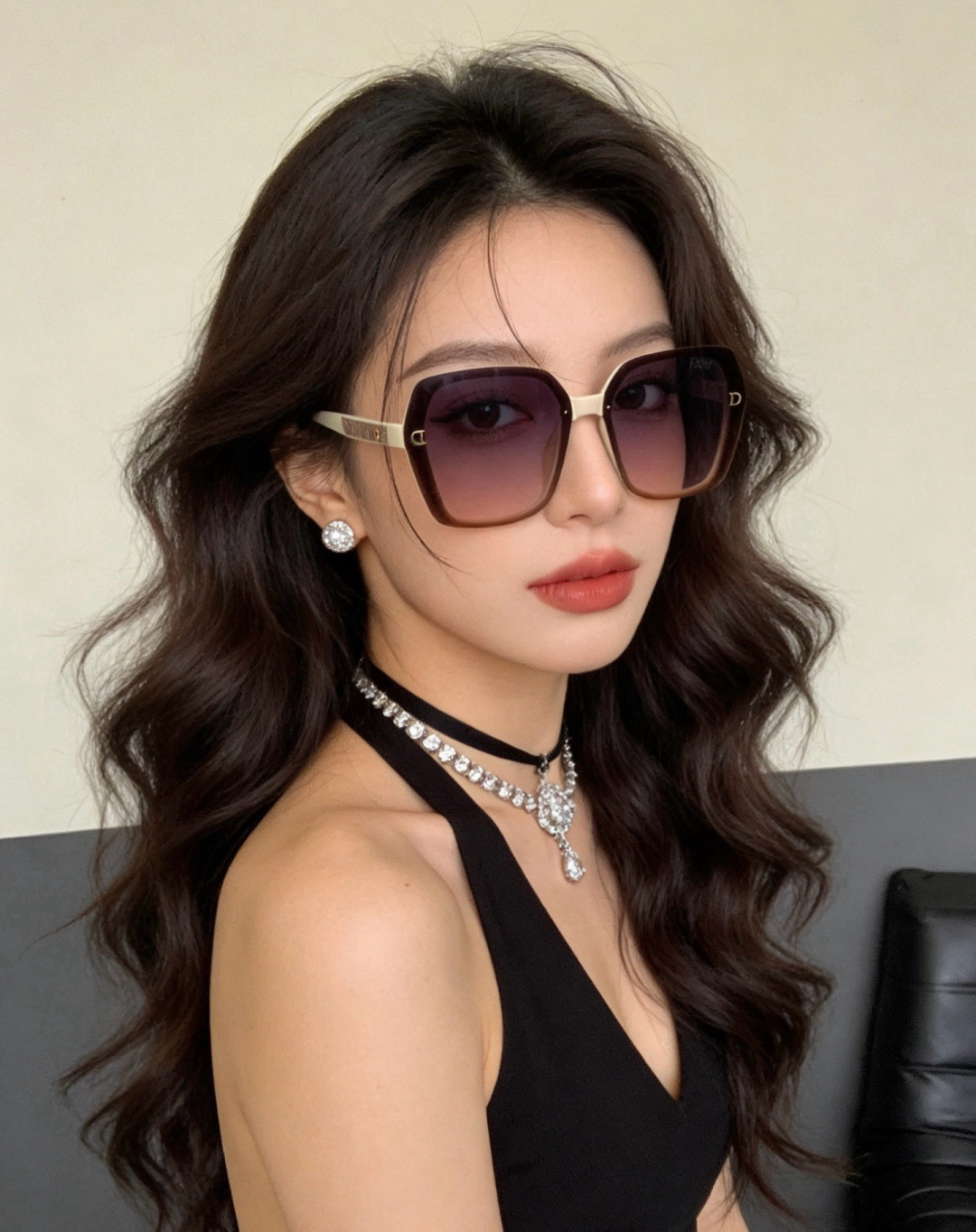 【DIOR】迪奥偏光太阳镜 时尚造型 开车驾驶镜时尚墨镜🌸世界顶级奢华品牌，品质保证！😍😍经典款, 明星热爱!💥💥有史以