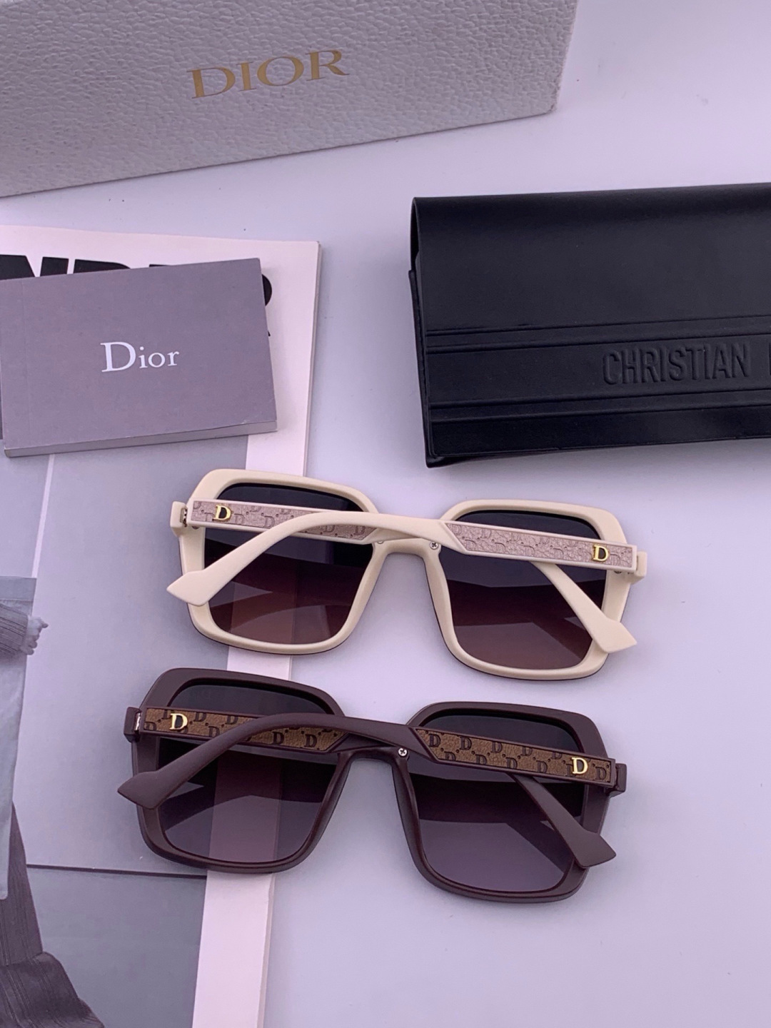 【DIOR】迪奥偏光太阳镜 时尚造型 开车驾驶镜时尚墨镜🌸世界顶级奢华品牌，品质保证！😍😍经典款, 明星热爱!💥💥有史以