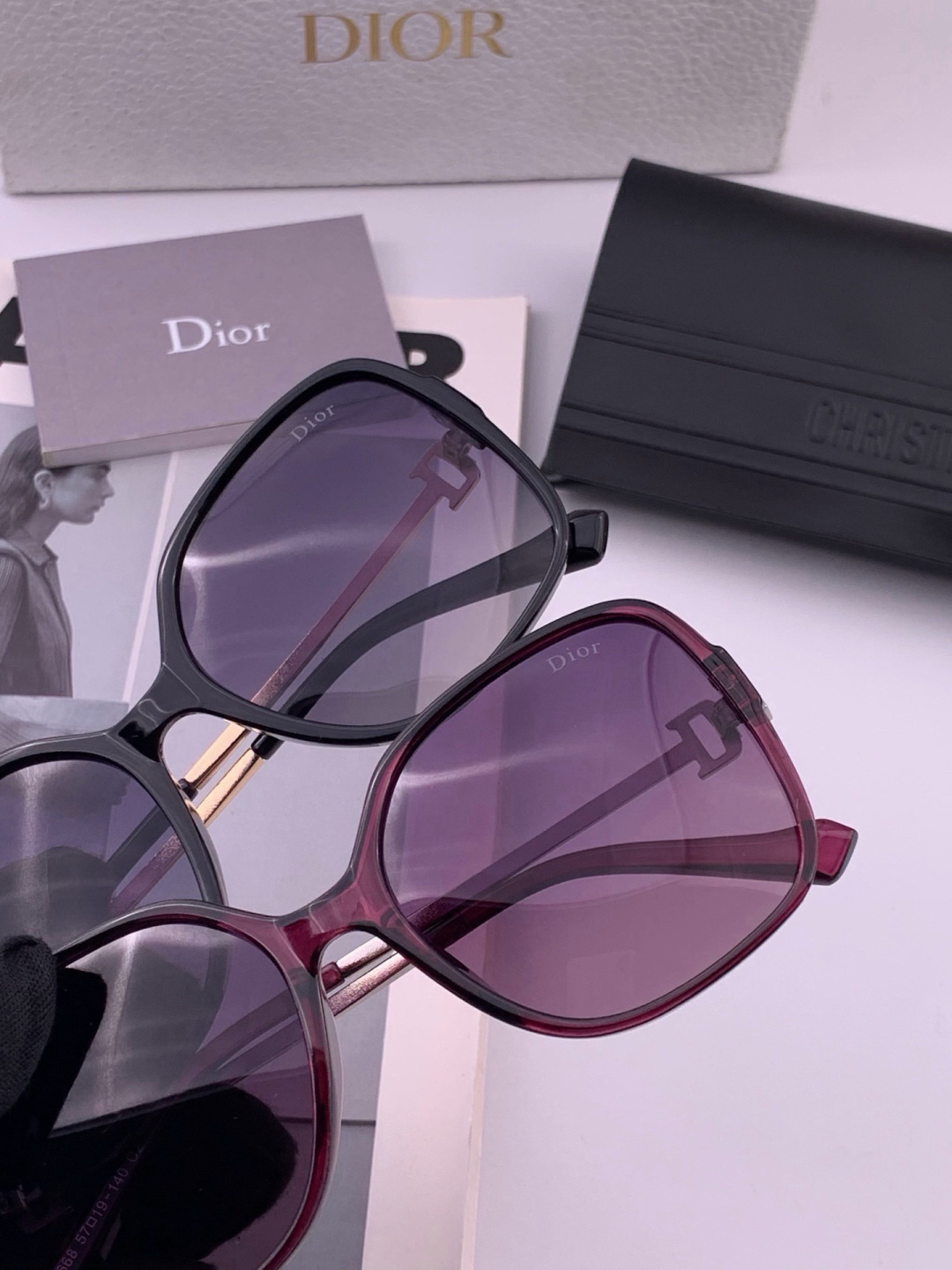 【DIOR】迪奥偏光太阳镜 时尚造型 开车驾驶镜时尚墨镜🌸世界顶级奢华品牌，品质保证！😍😍经典款, 明星热爱!💥💥有史以