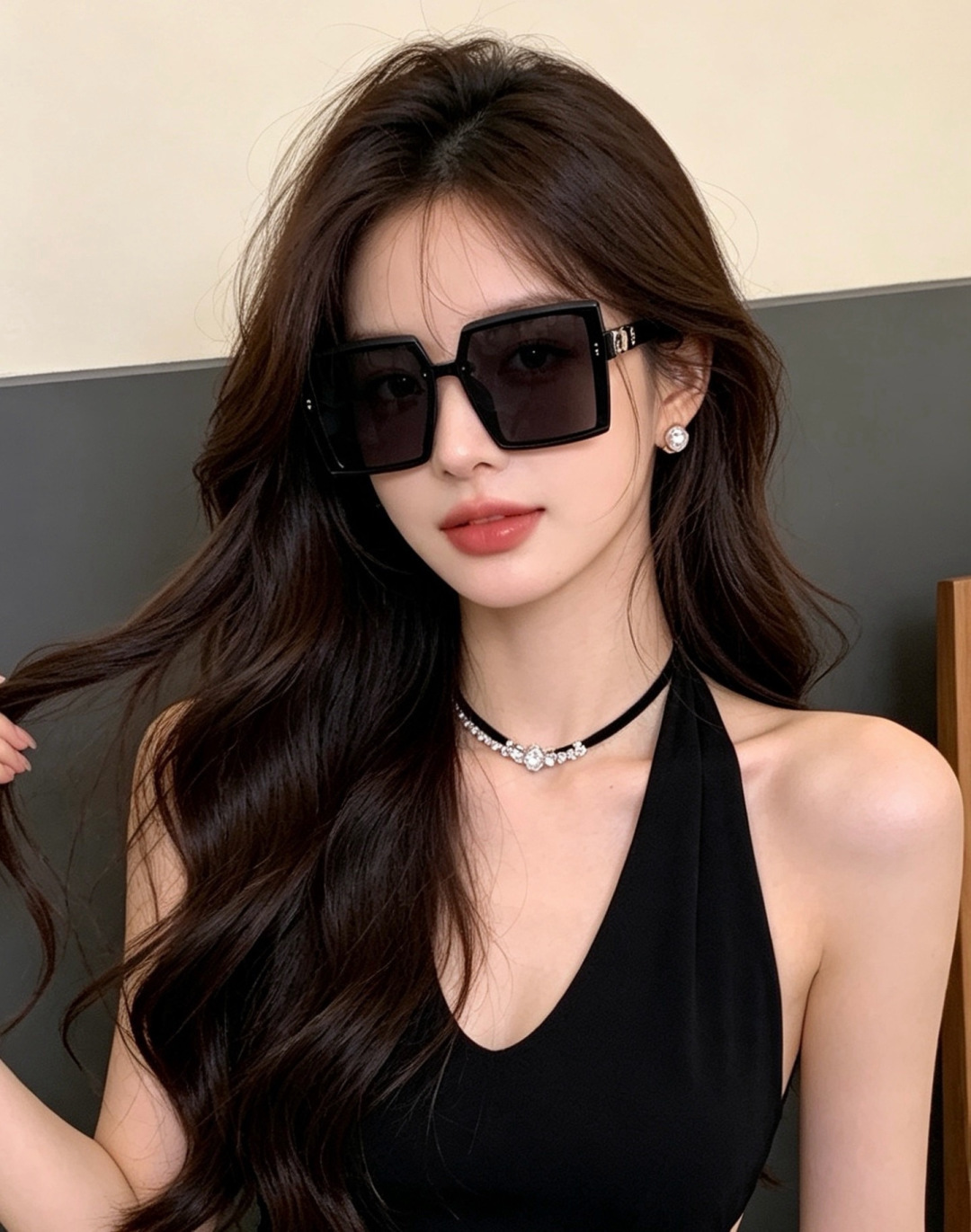 新款！新款出货！ 女士高清加厚偏光太阳镜🕶️ 🎉💍新款GUCCI偏光太阳镜[得意]开车驾驶镜时尚墨镜💐💐🌸世界顶级奢华品