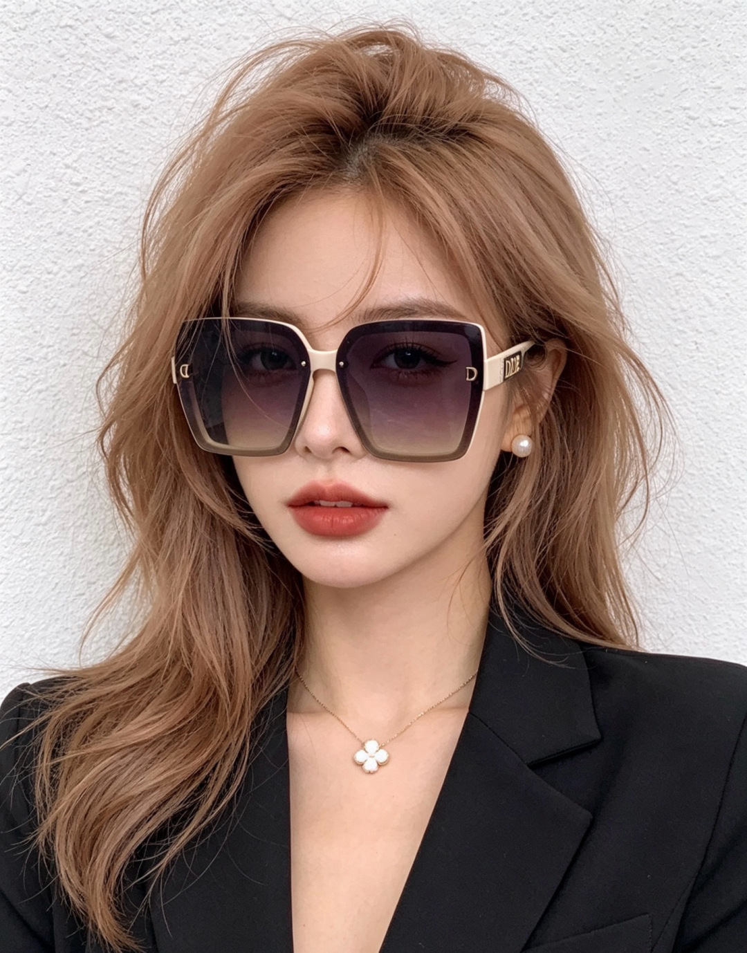 🔺 【DIOR-迪奥】开春新款 潮流爆款 时尚方框偏光太阳镜 高品质 佩戴舒适 网红潮款墨镜 女士高清加厚偏光太阳镜🕶️