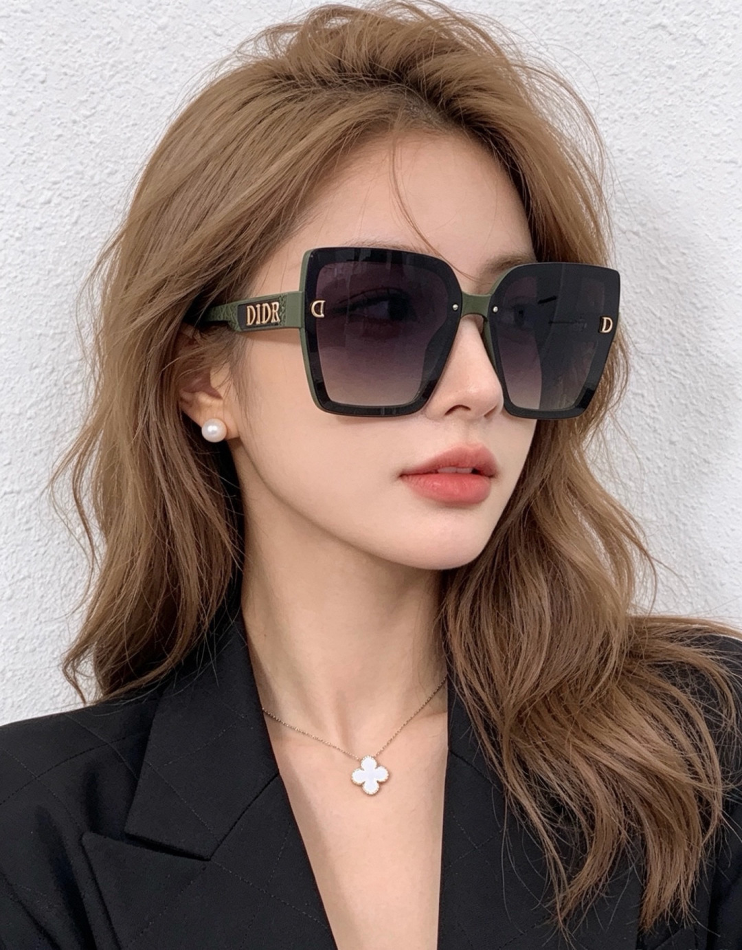 🔺 【DIOR-迪奥】开春新款 潮流爆款 时尚方框偏光太阳镜 高品质 佩戴舒适 网红潮款墨镜 女士高清加厚偏光太阳镜🕶️