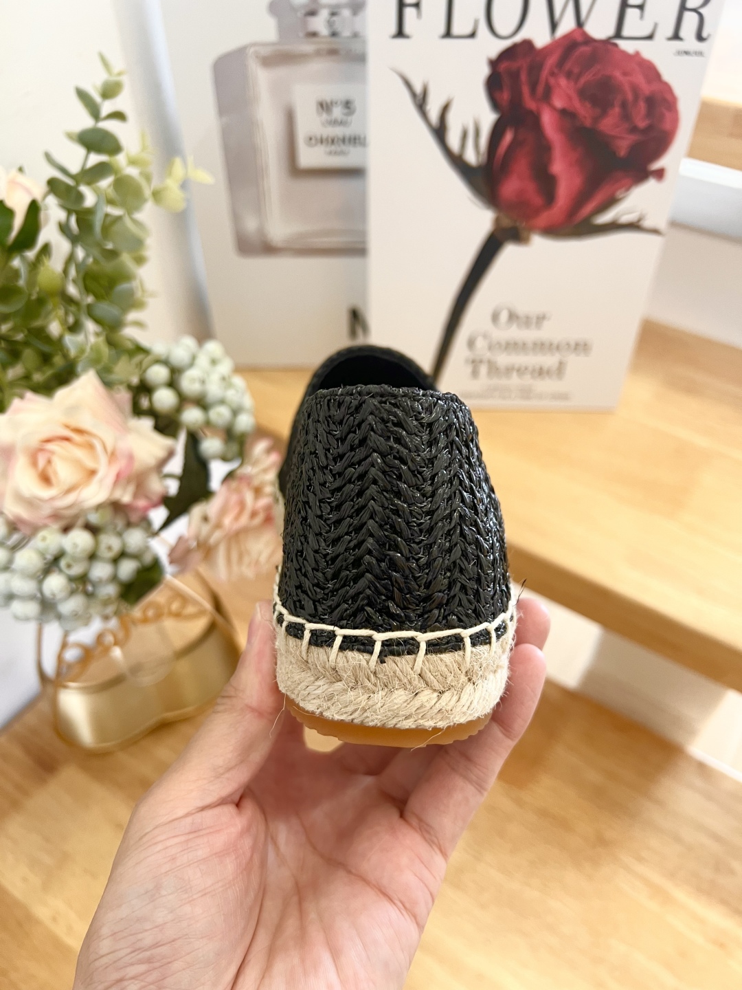 Celine Women's Black Leather Espadrilles with Logo - Size 36-41 10 cmp i1739860920919 6939 0 8