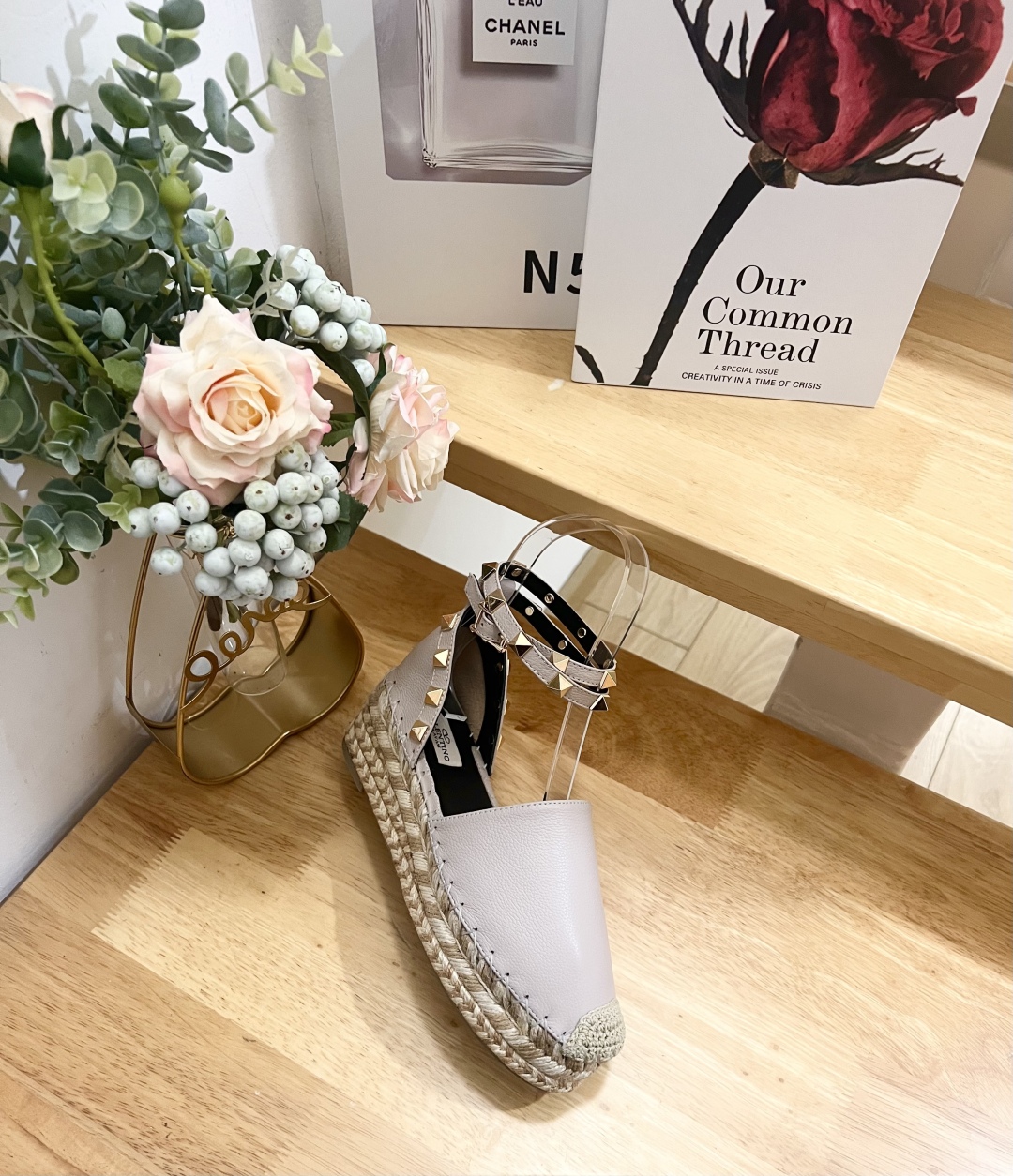 Valentino Garavani Leather Espadrille Wedge Sandals with Stud Details 4 cmp i1739868304855 3299 0 1