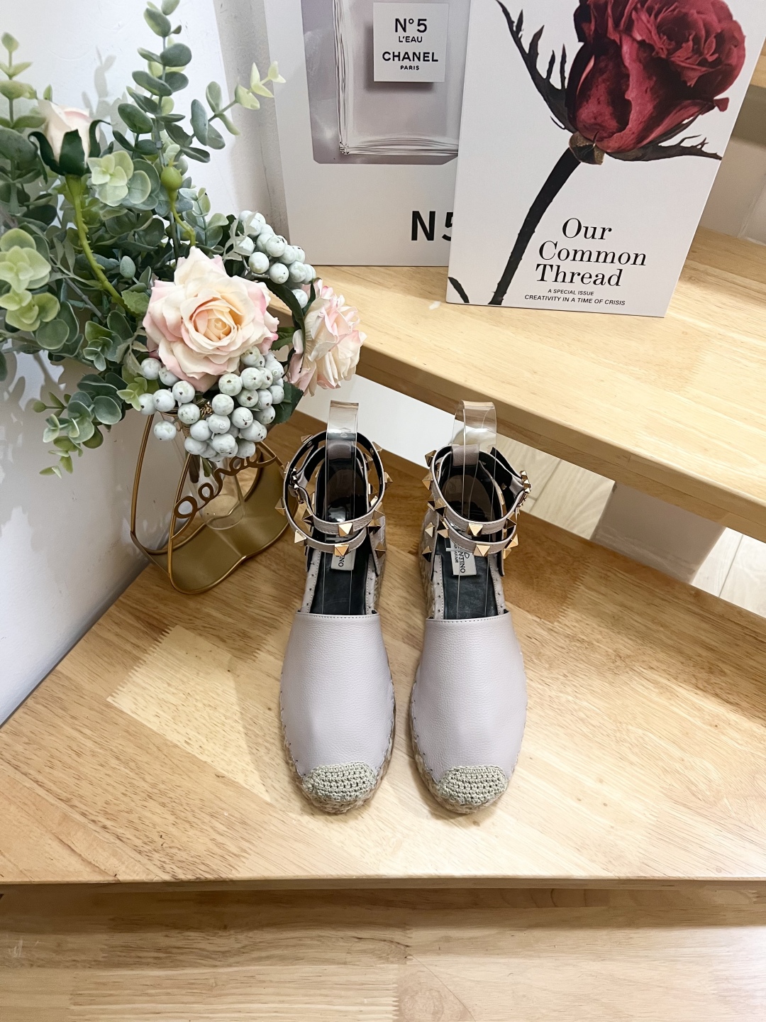 Valentino Garavani Leather Espadrille Wedge Sandals with Stud Details 3 cmp i1739868304860 2263 0 0