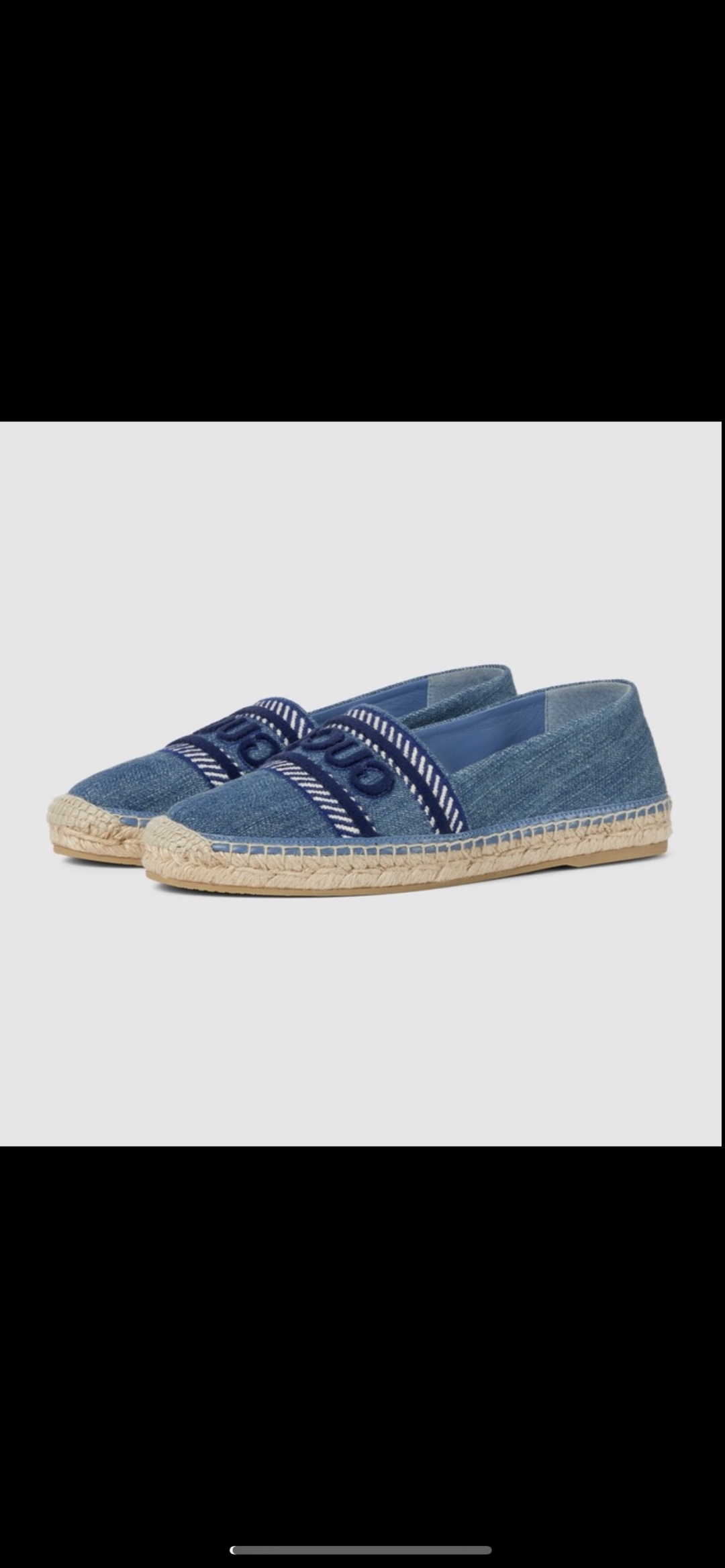 Gucci Ines Denim Espadrille Flats with Embroidered Logo Appliqué 4 cmp i1742465306522 5042 0 1