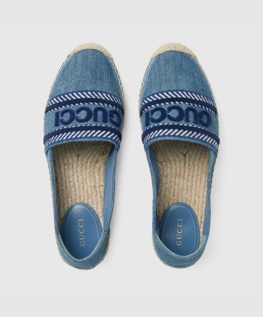 Gucci Ines Denim Espadrille Flats with Embroidered Logo Appliqué 5 cmp i1742465308274 9043 0 2
