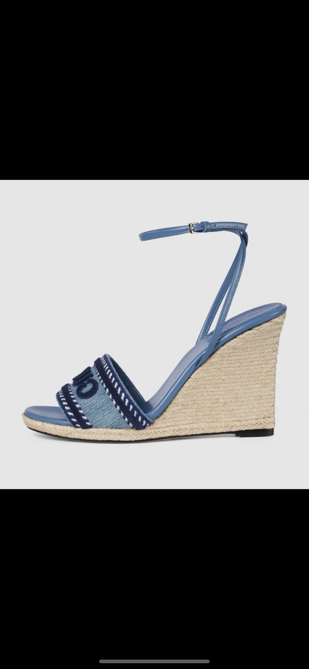 Gucci Ines Embroidered Appliqué Denim Espadrille Wedges Sandals 3 cmp i1742465460887 720 0 0