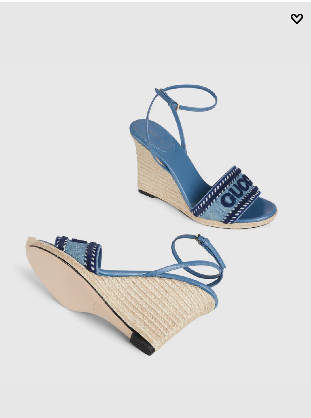 Gucci Ines Embroidered Appliqué Denim Espadrille Wedges Sandals 10 cmp i1742465462739 1583 0 8