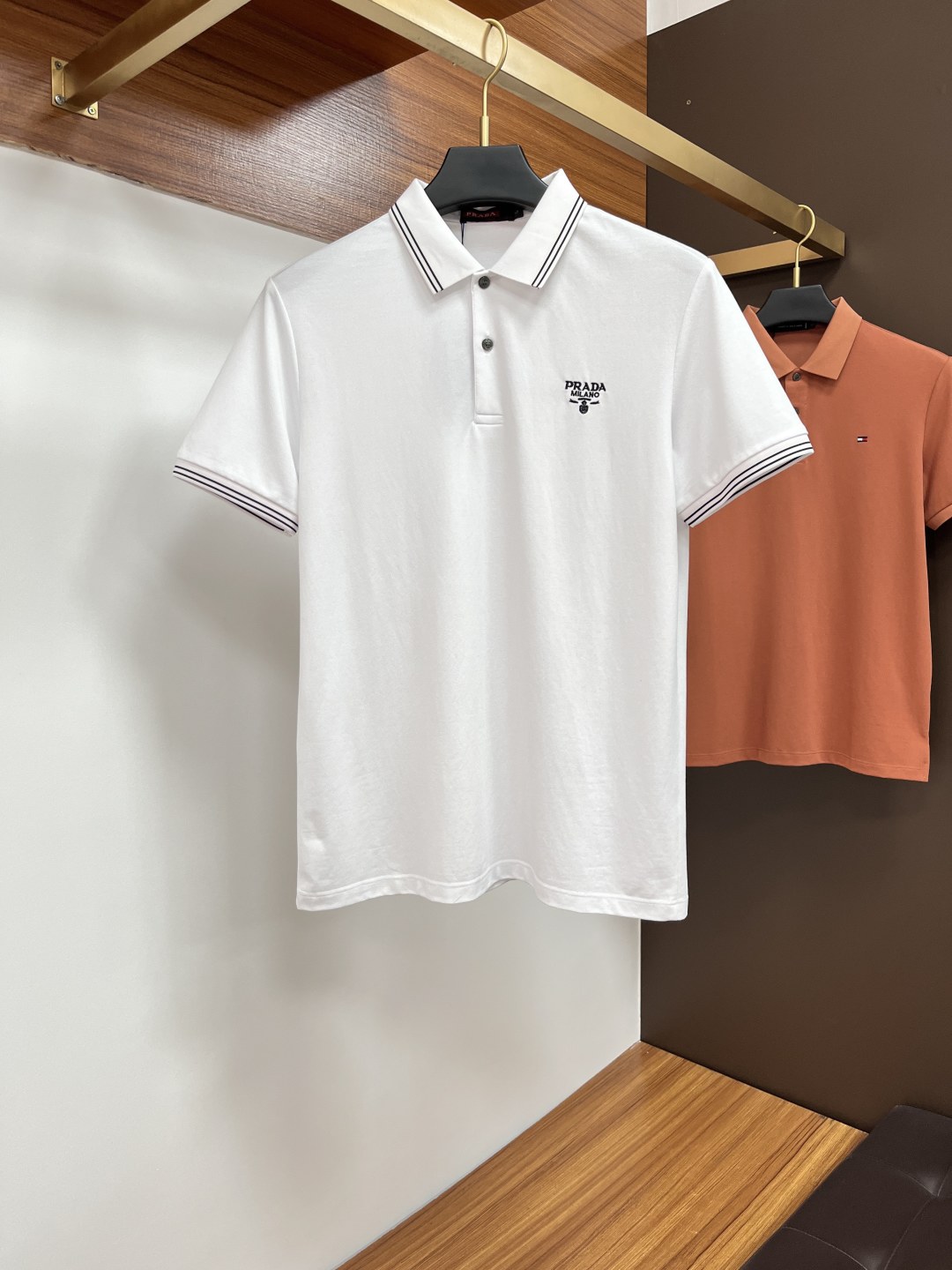 Prada Men's Classic Polo Shirt - Short Sleeve, Button-Down, Elegant Design 2 cmp i1746348881805 4392 0 0