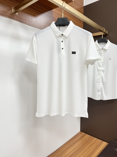 Elegant DG Polo Shirt: Short Sleeve, Button-Down, and Refined Style (M-4XL) 1 Elegant DG Polo Shirt: Short Sleeve, Button-Down, and Refined Style (M-4XL)