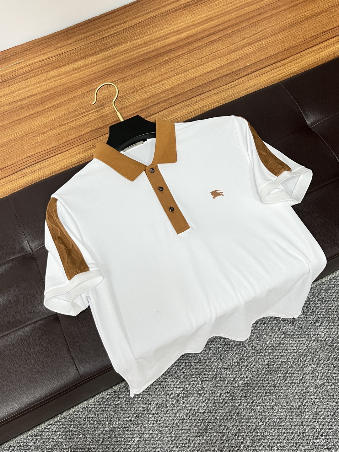 Burberry Men's Polo Shirt - Short Sleeve, Button-Down, Classic Design 9 cmp i1746438025395 2115 0 8