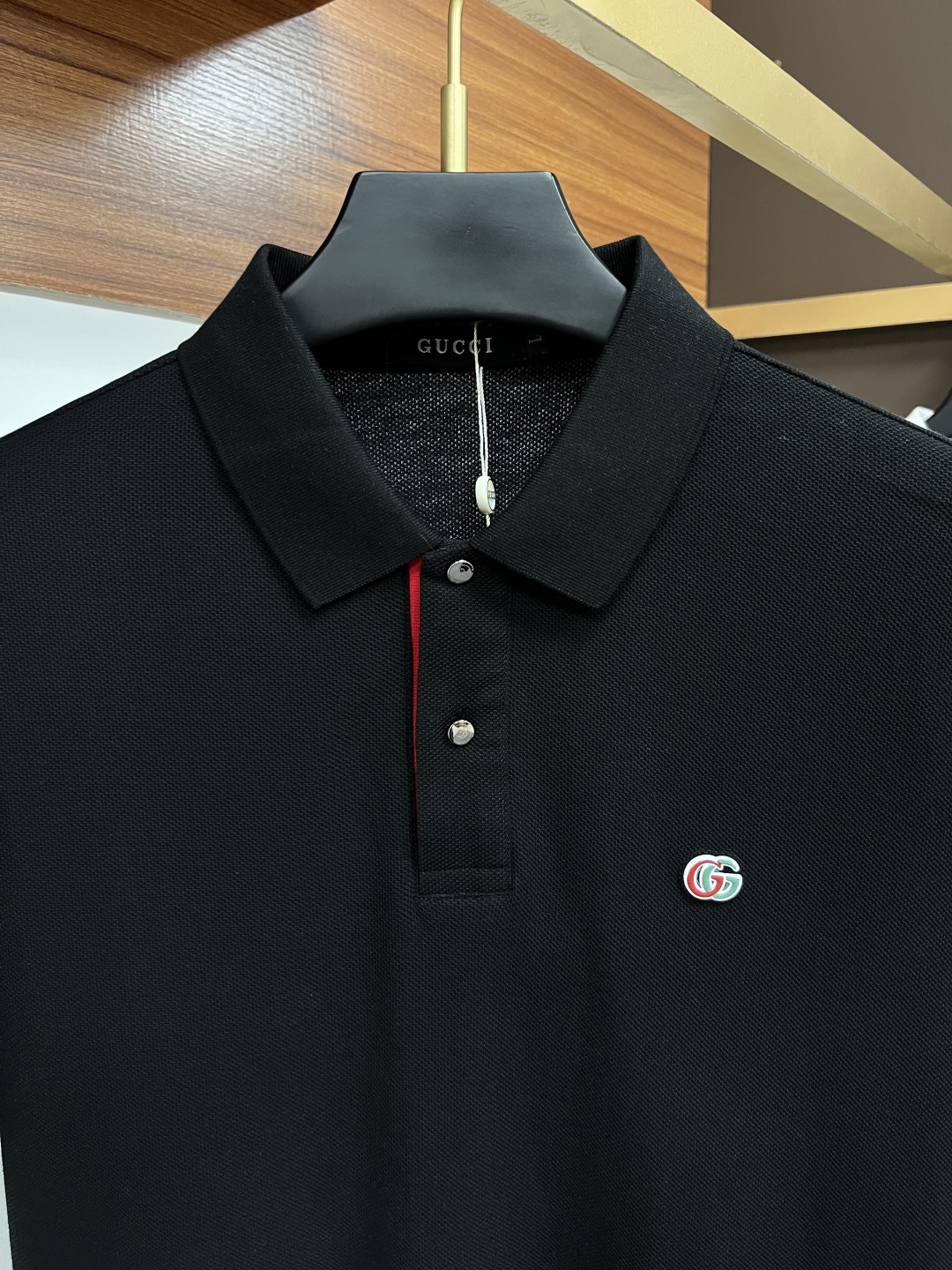 Gucci Men's Polo Shirt Classic Short Sleeve with Logo in Navy Blue 4 cmp i1746438073915 3731 0 3