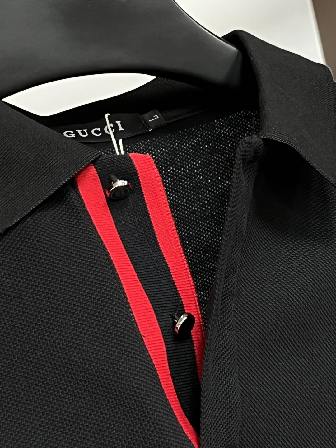 Gucci Men's Polo Shirt Classic Short Sleeve with Logo in Navy Blue 6 cmp i1746438075307 7001 0 5