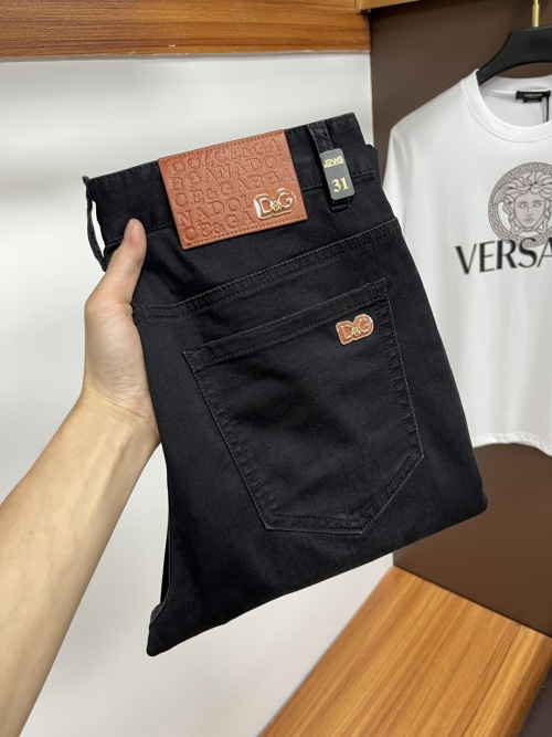Dolce & Gabbana Black Denim Jeans - Slim Fit, Comfortable & Stylish