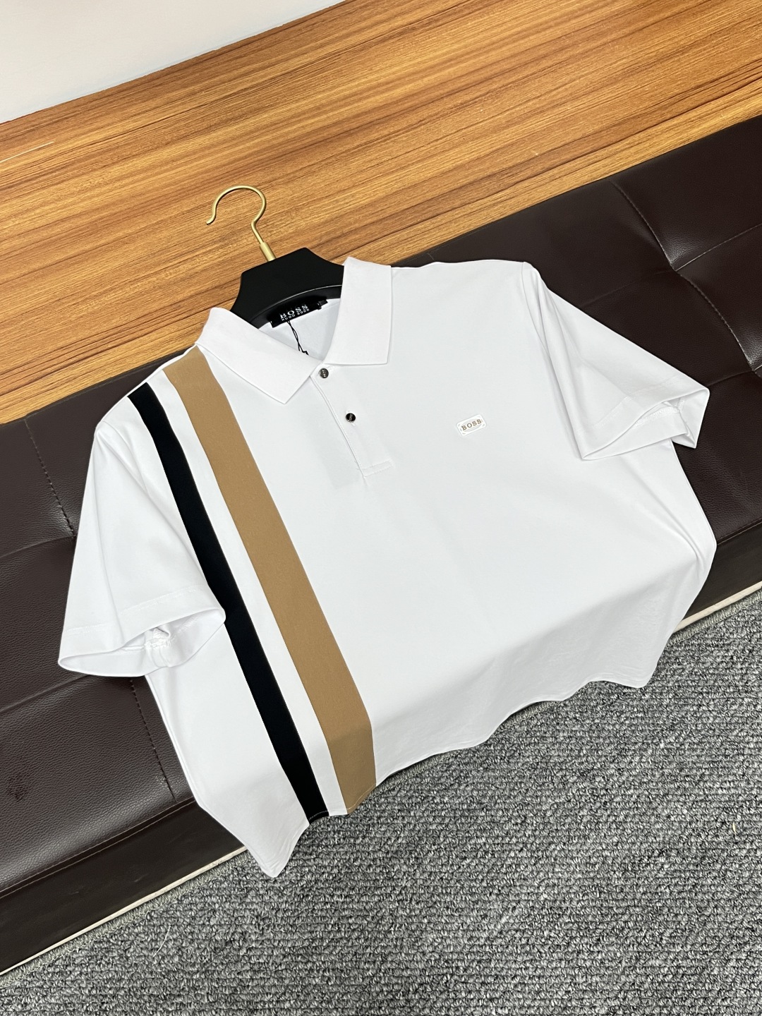 Boss Classic Polo Shirt, Modern Fit, Short Sleeve, Soft and Breathable 9 cmp i1749722757653 410 0 7