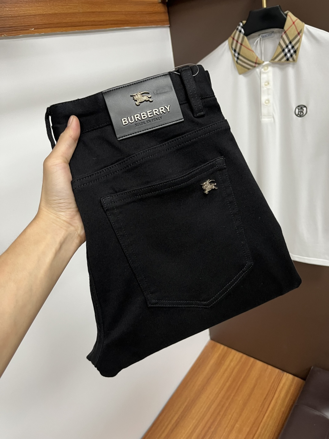 巴宝莉 2025年秋季最新品牛仔裤🔥出入专卖店无压力 专柜热销款 品味与价值共享 身穿着非常舒适 低调不