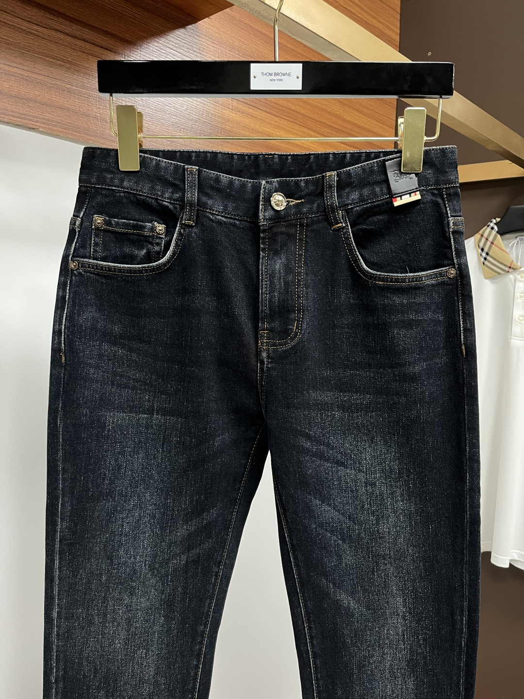 巴宝莉 2025年秋季最新品牛仔裤🔥出入专卖店无压力 专柜热销款 品味与价值共享 身穿着非常舒适 低调不