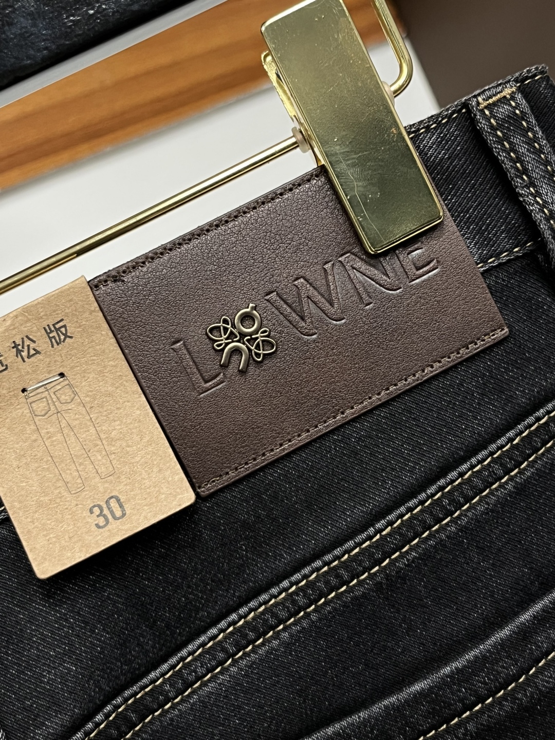 罗意威 2025年秋季最新品牛仔裤🔥出入专卖店无压力 专柜热销款 品味与价值共享 身穿着非常舒适 低调不