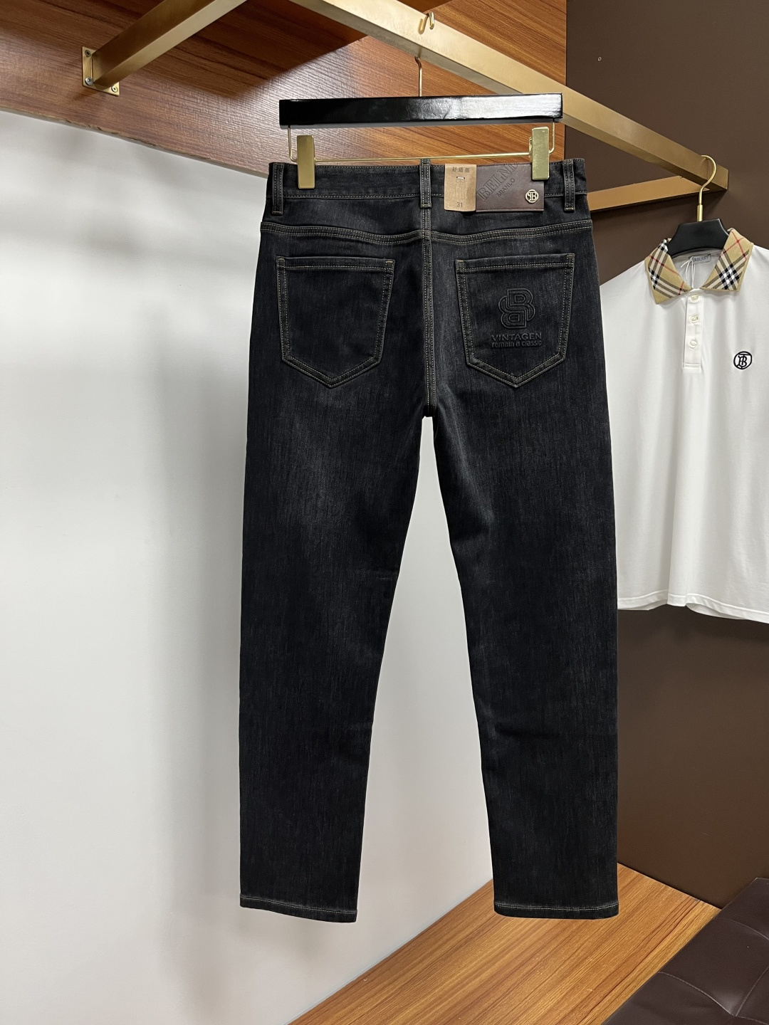 巴黎世家 2025年秋季最新品牛仔裤🔥出入专卖店无压力 专柜热销款 品味与价值共享 身穿着非常舒适 低调