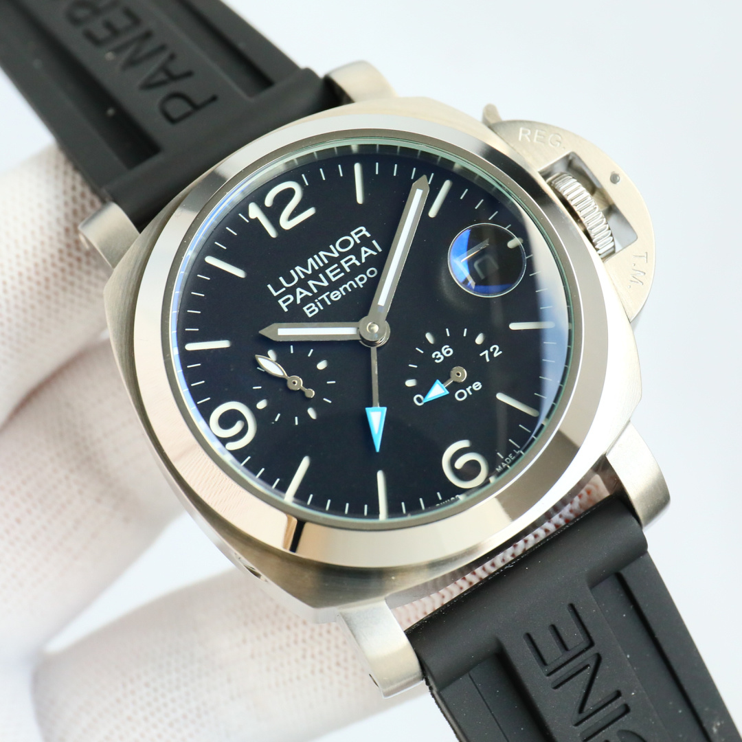 NO:822094,Panerai PAM001321 Series LUMINOR Style Fully Automatic Mechanical, 47mm, Men's Material Stainless Steel Movement Manufacturer Panerai Movement Type Fully Automatic Mechanical Swiss Movement Thickness 5.3mm Balance Wheel Glucydur Balance Wheel Vibration Frequency 20 Times of Oscillations per Hour Shock Absorber Incabloc Shock Absorber Number of Jewels 21 Number of Parts Best Luxury Gift Recommendation Please look for the exclusive quality,19860909沛纳海 PAM001321 系列LUMINOR 款式全自动机械,47毫米,男士材料精钢机芯出产厂商沛纳海机芯 类型全自动机械瑞士机芯 厚度5.3毫米摆轮Glucydur平衡摆轮振频20每小时振荡次数 避震Incabloc避震宝石数21个零件数 送礼最佳奢华推荐请认准独家品质,,Watch
