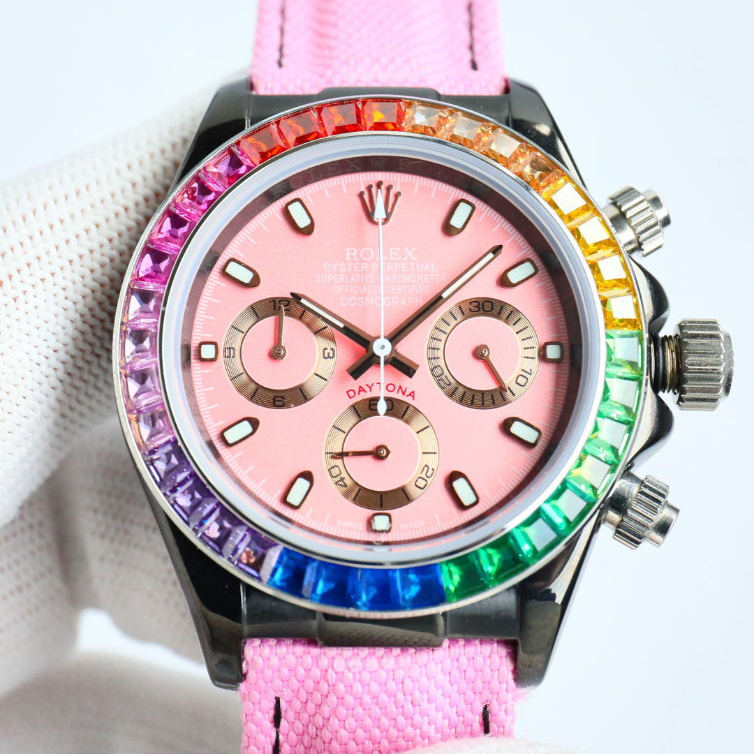 NO:150367,New products Rolex ROLEX series 316L stainless steel case size 43mm mineral coated glass wear-resistant super luminous Japanese multi-functional chronograph quartz movement, canvas strap Original buckle Rolex Ditona multi-functional quartz watch that you can't put down, Rolex19860909新 品 劳力士 ROLEX（迪通拿）系列 316L精钢表壳 尺寸43mm 矿物质镀膜玻璃耐磨 超强夜光 日本多功能计时石英机芯 ,帆布表带 原装扣 爱不释手的劳力士迪通拿多功能石英腕表,,,rolex,Watch