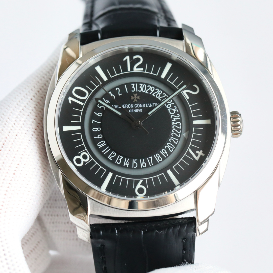 NO:150440,GR Factory The highest version of the market, Vacheron Constantin Quaidley 4500S/000A-B364 series classic replica version!  1 Function date display (for the middle of the dial (triangle indicator display) and the official website is consistent. The movement is equipped with a modification/1 to make the watch look thinner, with a frequency of 28,800 vibrations per hour! 2 Improve the four angle curves of the case, the dial color curve is more in line with the 12 scales, and the overall closer to the counter! 3 Paired with Italian cowhide   original buckle, the watch diameter is 41m to make the wrist fit and comfortable! The GR factory produced the Denton Quailey series combines the Denton's most unique DNA, which is a symbol of Vacheron Constantin's ultimate elegance, fully reflecting the purest tradition of the high-end watchmaking industry! GR replica mechanical watches, please enjoy it, welcome to reprint,,,vacheron,cowhide19860909GR Factory 市场最高版本, 江诗丹顿奎德利4500S/000A-B364系列 经典复刻版！ 1功能日期显示(为表盘中间(三角指示标显示)而官网一致,机芯搭载改/1让表更显纤薄,频率为每小时振动28,800次数！   2对表壳的四个角弧度进行改善,表盘颜色弧度更契合,12个刻度打磨更细腻,整体更贴近专柜！ 3搭配意大利牛皮 原装扣,表径41m让手腕更贴合舒适！GR工厂出品的江诗.丹顿奎德利系列融汇了江诗.丹顿最独特的DNA,是江诗丹顿极致优雅的象征,充分体现了高级制表业最纯粹的传统！GR复刻机械腕表, 敬请品鉴,欢迎转载,,,vacheron,cowhide,Watch