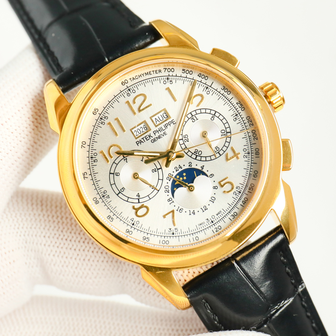 NO:389669,Produced by TW White Shell Gold Shell TW Factory V4 upgraded version 'button' upgraded original replica mold opening, Patek Philippe PP R71 super complex function timing series!  Careful work, details 1 The team has been carefully designed for more than two years, regardless of cost, dares to be the first, strives for perfection, overcomes many difficulties, and breaks through multi-layer technical bottlenecks. The movement model is CH 29- upgraded version, hollow exquisite lump pieces, stable quality!  2 size 41 mm, thickness 11 mm!  The case of 316L is a 316L all-steel nano-platinum watch technology, with the ring embellished with South African diamonds, which further highlights the nobleness and atmosphere. The strap is paired with Italian top calfskin!  More atmospheric and upscale!  You deserve the best luxury recommendation for gifts. Please be sure of TW exclusive quality, patek philippe, cowhide19860909TW 出品 白壳 金壳  TW Factory V4升级版”扣子”升级原装复刻开模,百达翡丽 PP R71 超级复杂功能计时系列！用心之作,细节方面 1团队历时两年多精心设计,不计成本,敢为人先,力求完美,克服重重难关,突破多层技术瓶颈,机芯型号为CH 29- 升级版,镂空精致坨片,质量稳定！ 2尺寸41毫米,厚度11毫米！ 3表壳为316L全钢镀纳米铂金表技术,圈口点缀南非钻,更彰显高贵大气,表带搭配意大利头层小牛皮！更显大气上档次！ 你值得拥有送礼最佳奢华推荐请认准TW独家品质,,patek philippe,cowhide,Watch