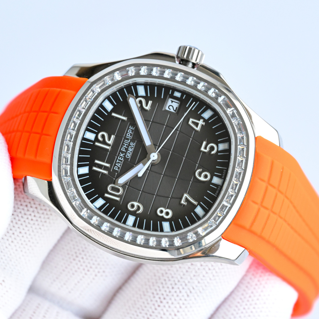 Luxury Watch Summary: White and Gold Shells, Thin Design, Sapphire Crystal, Automatic Movement. - 图片 5