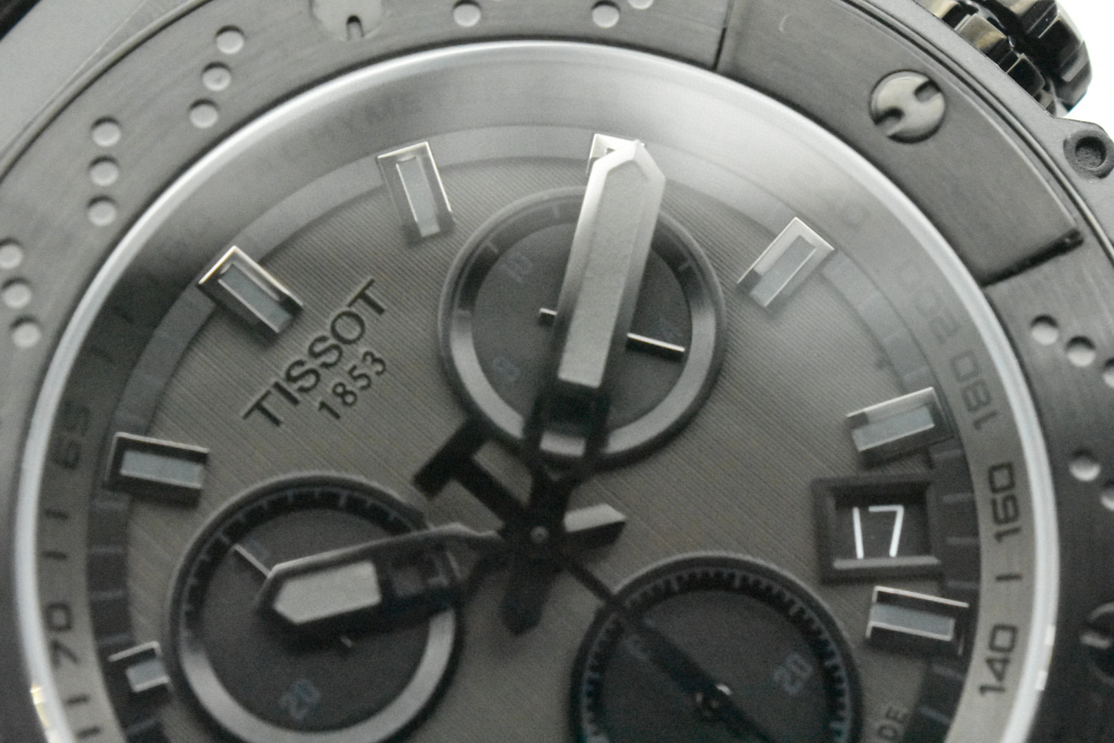 T141.417.37.061.02 Tissot Watch: Red, Black, Green, Swiss Core, Steel, Rubber, Waterproof - 图片 5