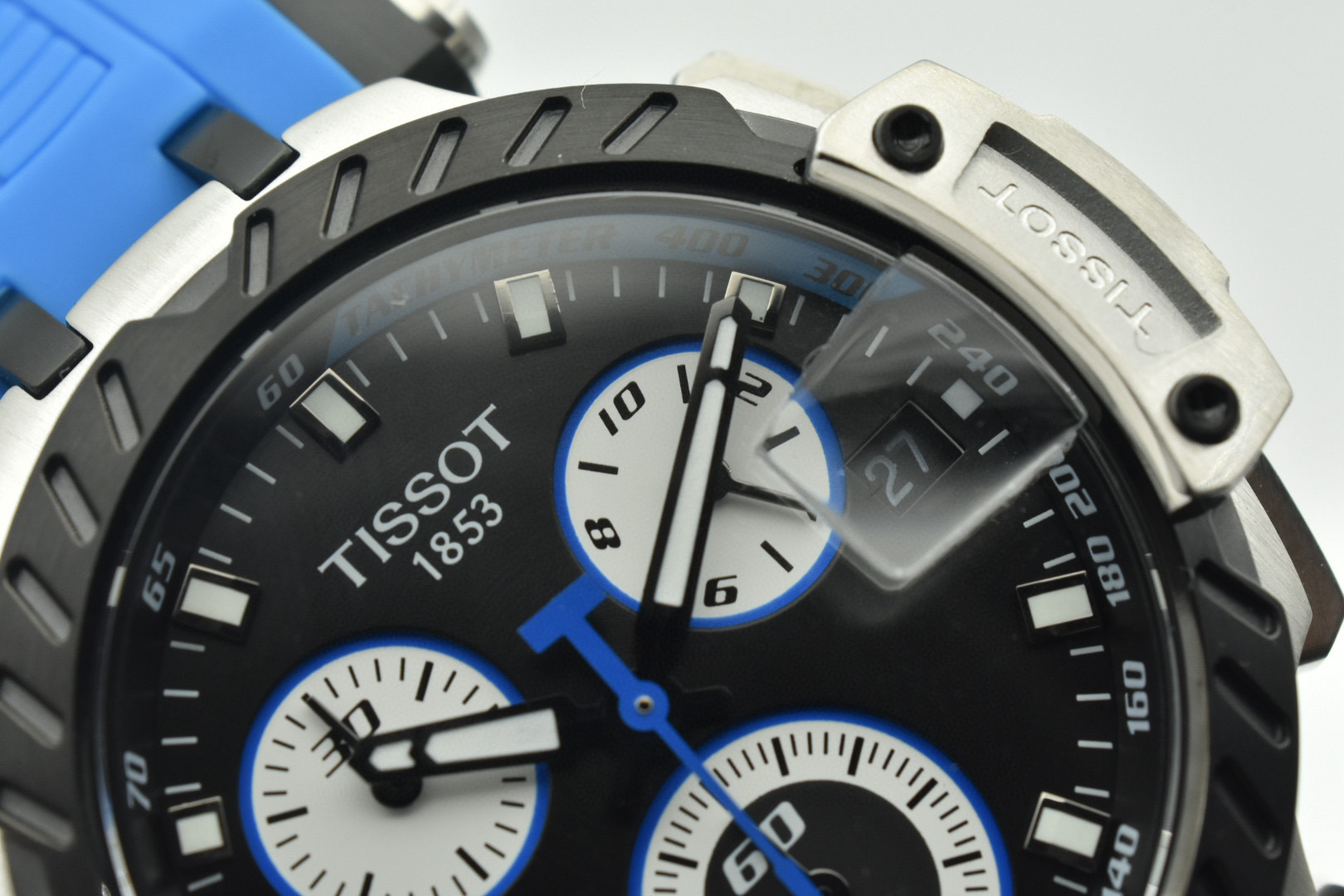 High-Quality Swiss TISSOT MotoGP Wristwatch with Sapphire Glass and Steel Shell - 图片 5
