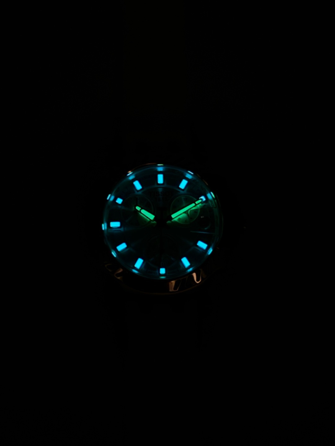 High-Quality Swiss TISSOT MotoGP Wristwatch with Sapphire Glass and Steel Shell - 图片 9