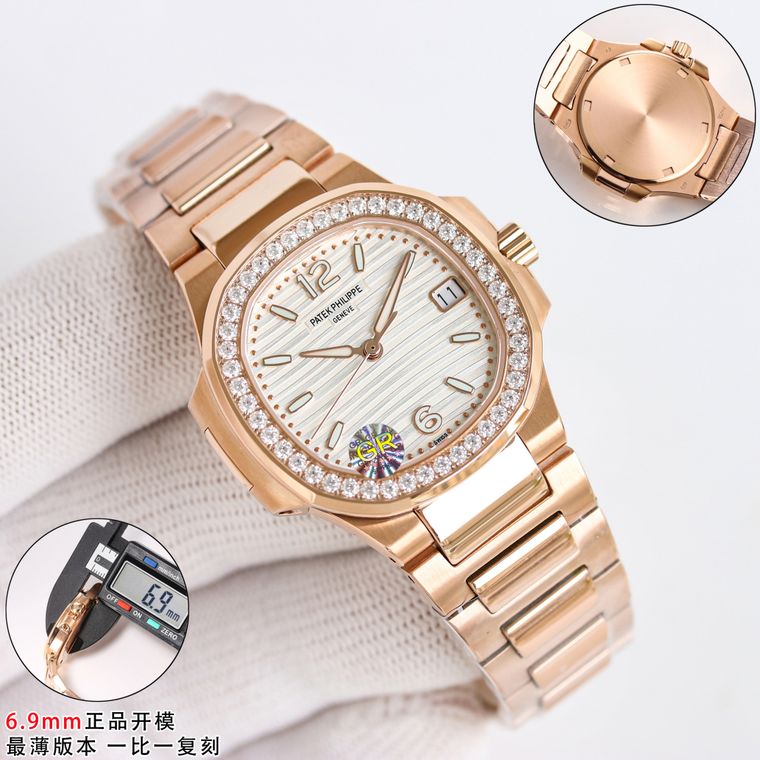 Nautilus Series: Stylish Belt Box with Bedda Emerald Stone Core, PP R69, All Colors. - 图片 4
