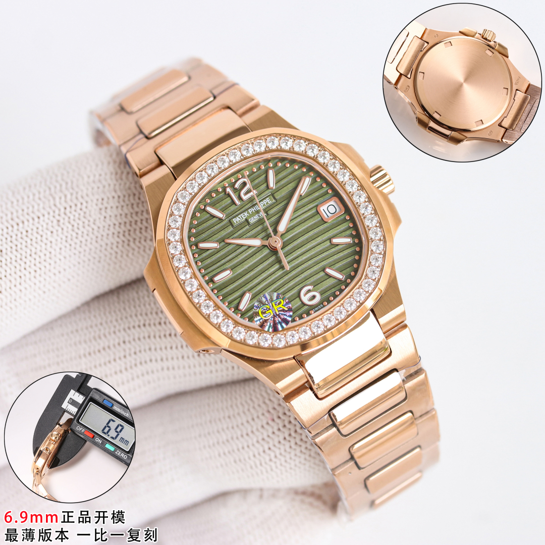 Nautilus Series: Stylish Belt Box with Bedda Emerald Stone Core, PP R69, All Colors. - 图片 8