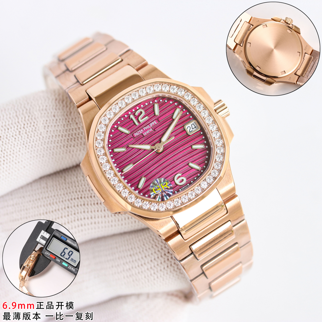 Nautilus Series: Stylish Belt Box with Bedda Emerald Stone Core, PP R69, All Colors. - 图片 5