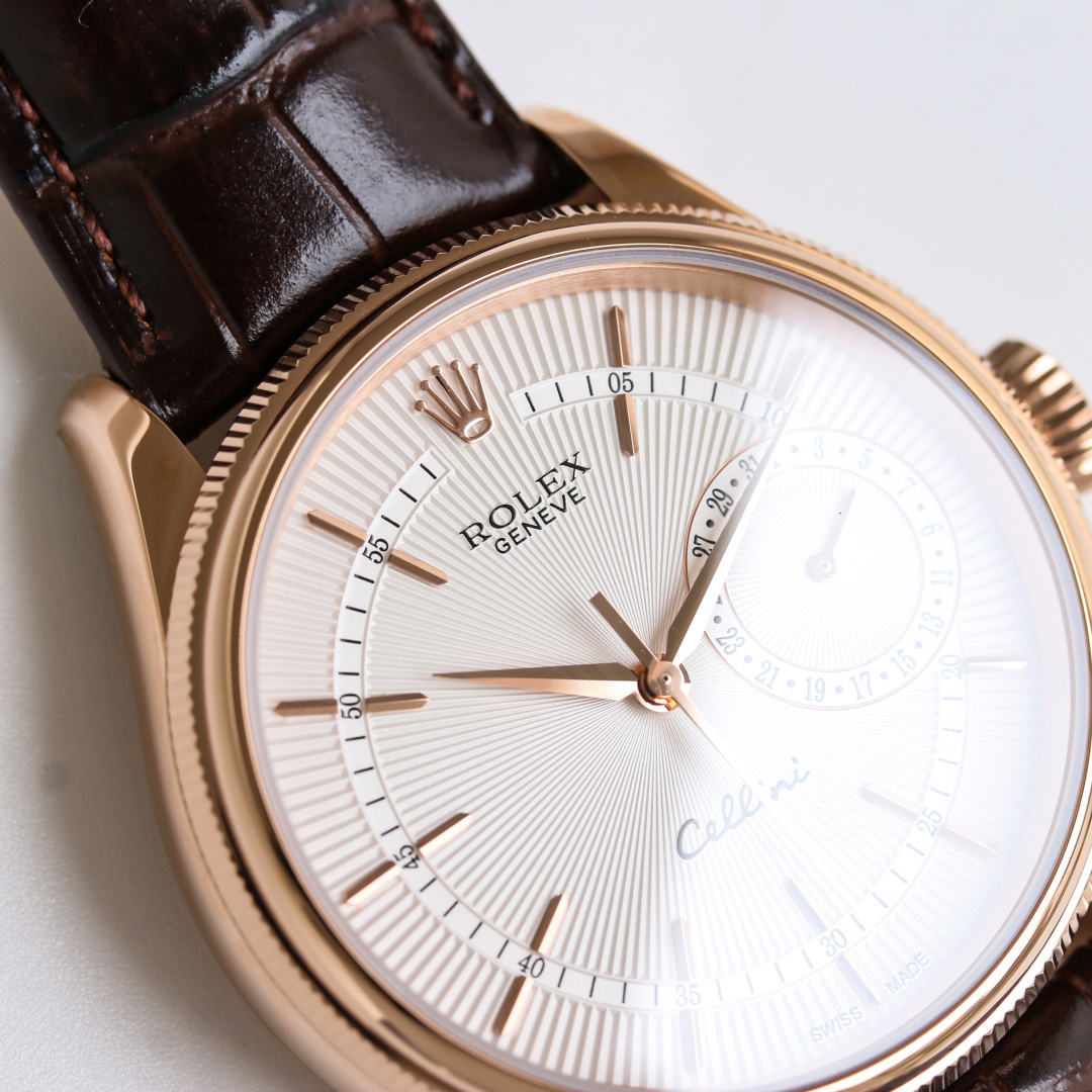 ROLEX 切利尼 机械腕表包,男,手表 4