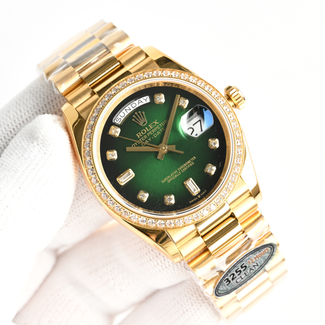 ROLEX 日志星期日历型系列 机械腕表男,手表 4